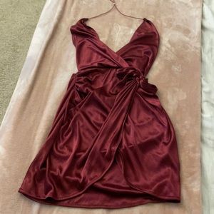 Oh Polly - Sexy fun red backless dress WORN ONCE